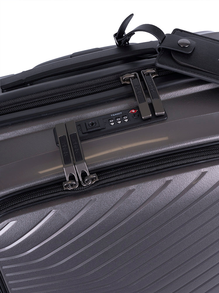 Polo Proflex Fusion Carry On Trolley Case Charcoal