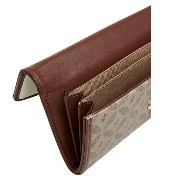 Polo Womens Preston Smalls Clutch Purse In Tan