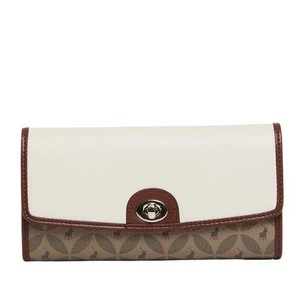 Polo Womens Preston Smalls Clutch Purse In Tan