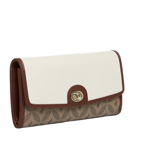 Polo Womens Preston Smalls Clutch Purse In Tan