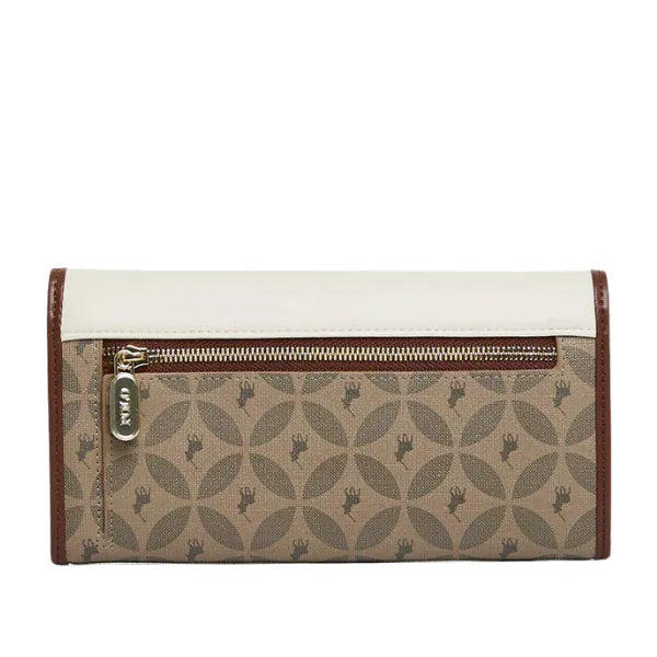 Polo Womens Preston Smalls Clutch Purse In Tan