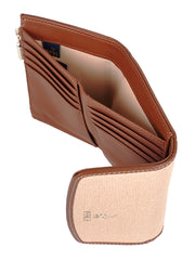 Polo Compact Sahara Trifold Purse Tan - One Size