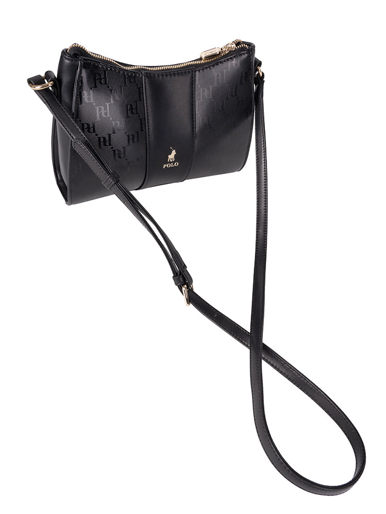 Polo Savoy Black Sling Bag