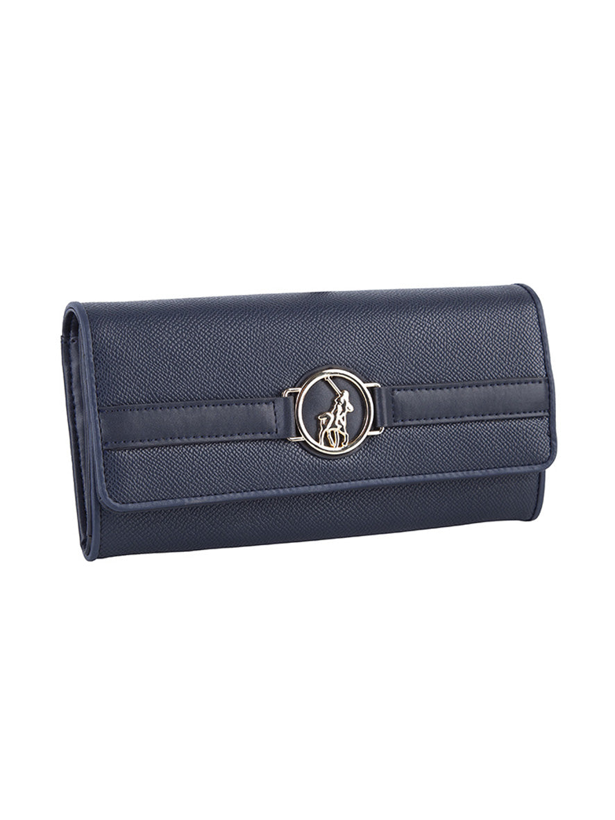 Polo Siena Clutch Purse  Navy