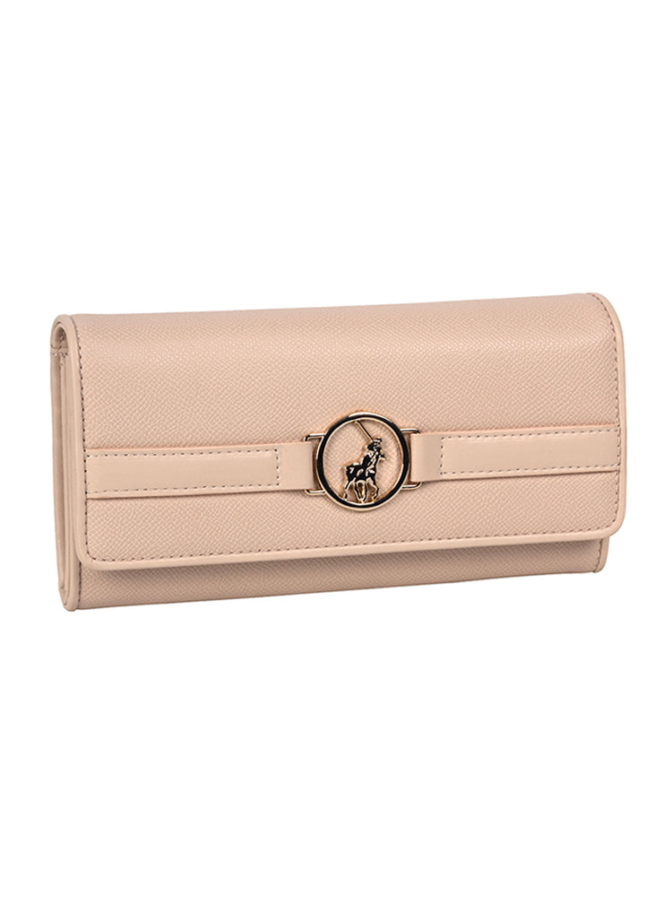 Polo Siena Clutch Purse  Coral