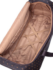 Polo Signature Luggage Trolley Duffel Brown