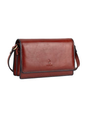 Polo Vega Concertina Brown Sling Bag