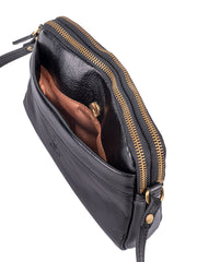 Polo Vega Double Zip Sling Black