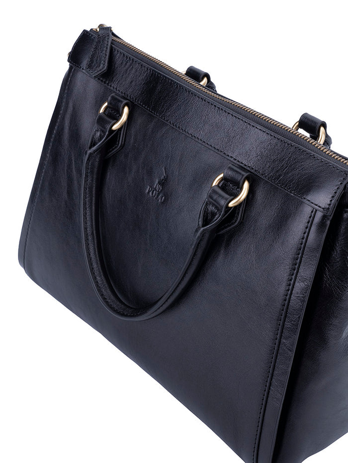 Polo Vega Shopper Bag In Black