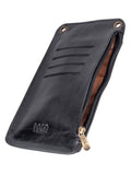 Polo Vegan Cellphone Purse In Black