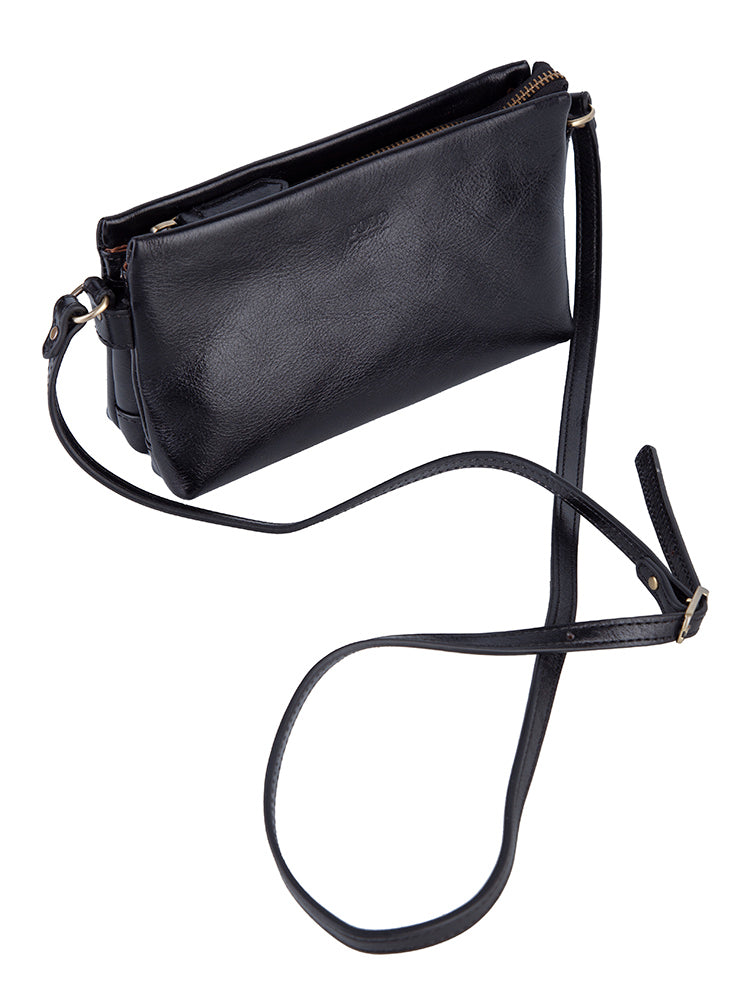 Polo Vega Small Sling Bag In Black