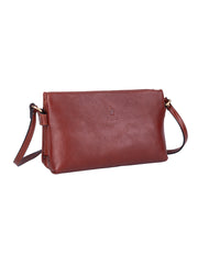Polo Vega Small Sling Bag In Brown
