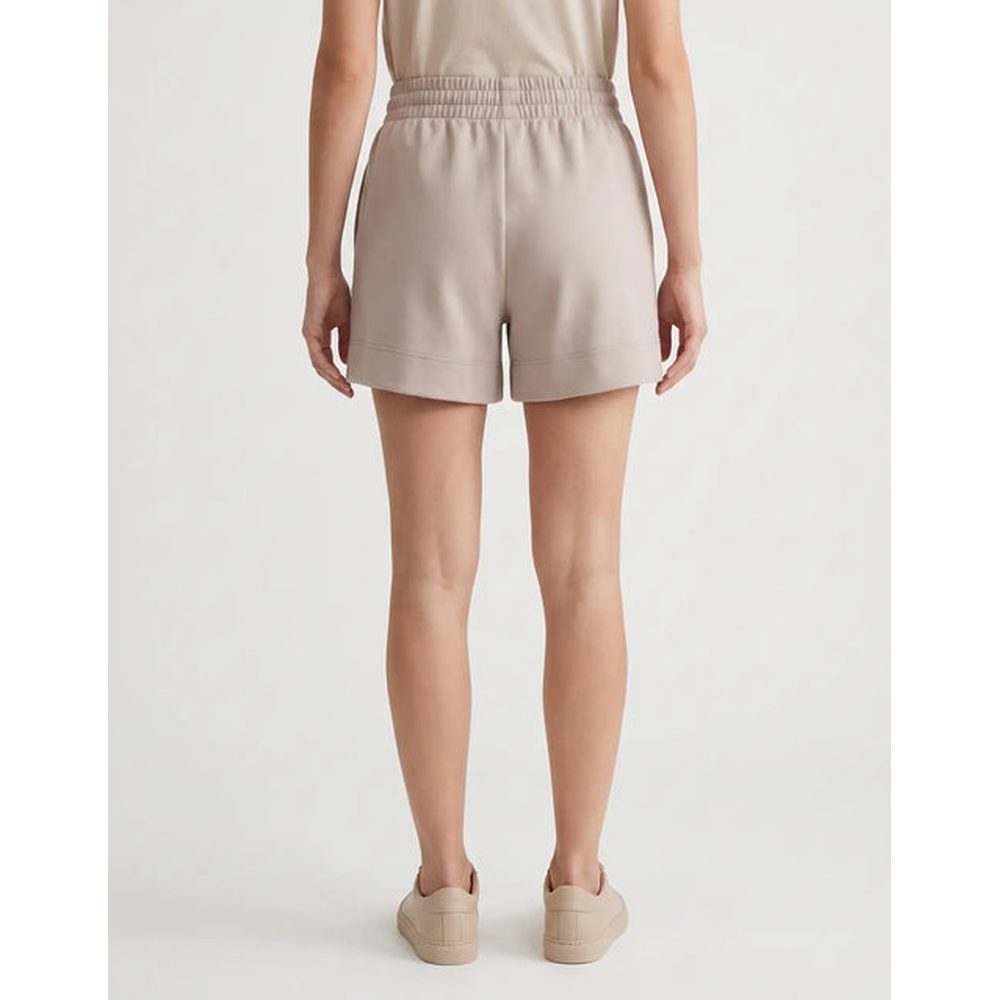 Polo Womens Zoe Soft Track Shorts In Mushroom