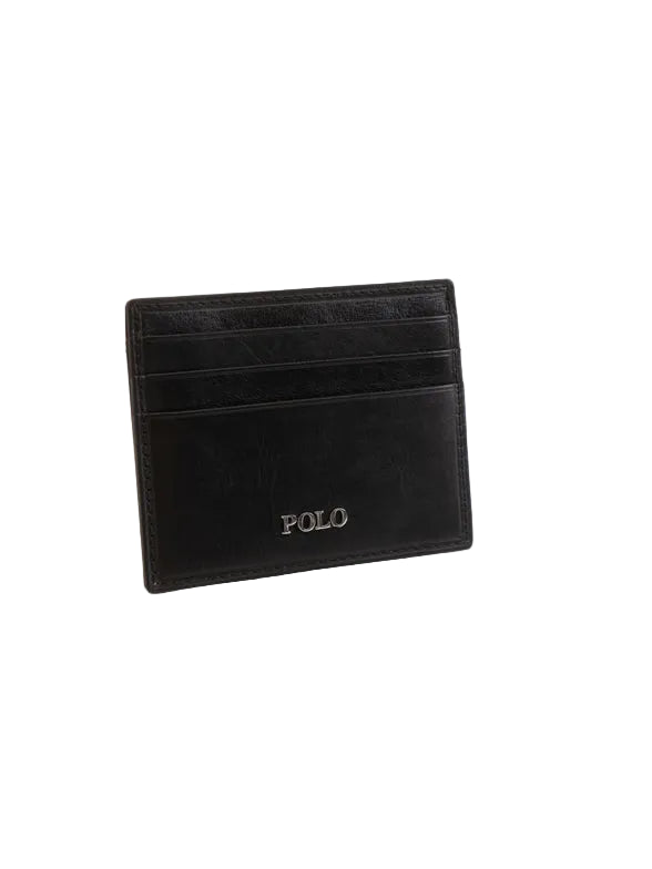 Polo Mens Melbourne Drivers Lisence Card Holder In Black