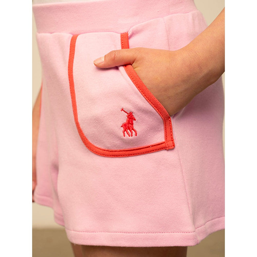 Polo Girls Madison Short In Pink