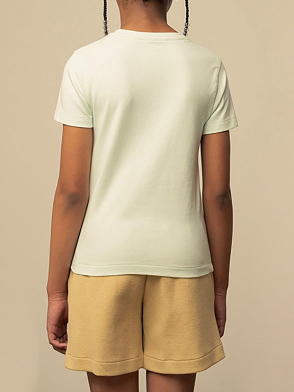 Polo Kelly Short Sleeve T-Shirt In Turquoise