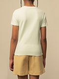 Polo Kelly Short Sleeve T-Shirt In Turquoise
