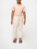 Polo Girls Leah Wide Leg Cropped Pant In Sand