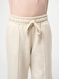 Polo Girls Leah Wide Leg Cropped Pant In Sand