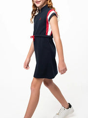 Polo Girls Taylor Tennis Dress In Navy