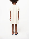 Polo Girls Georgia Short Sleeve Golfer Dress In Sand