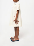 Polo Girls Georgia Short Sleeve Golfer Dress In Sand