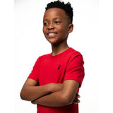 Polo Boys Rick Short Sleeve T-Shirt In Red