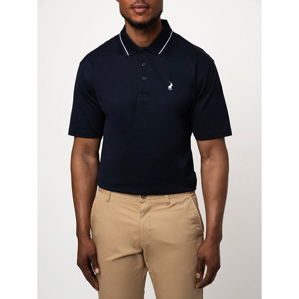 Polo Mens Plain Golfer In Navy