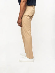 Polo Mens Milan Straight Leg Chino In Khaki