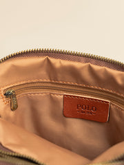 Polo Vega Double Zip Sling  Brown