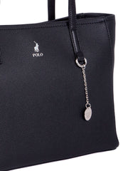Polo Lyon Medium Market Tote Black - One Size