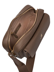 Polo Lyon Camera Bag With Front Pocket Taupe - One Size