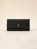 Polo Lyon Trifold Purse Pos43140 Black