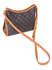Polo Iconic Tulip Sling Bag In Brown