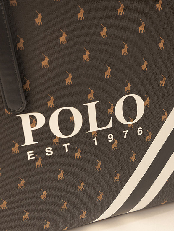 Polo Wembley Tote Bag In Brown
