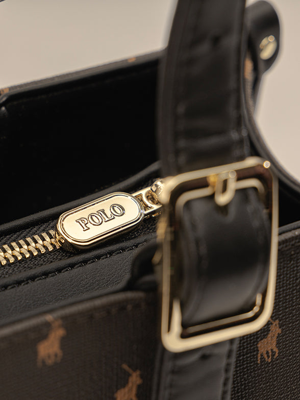 Polo Wembley Tote Bag In Brown