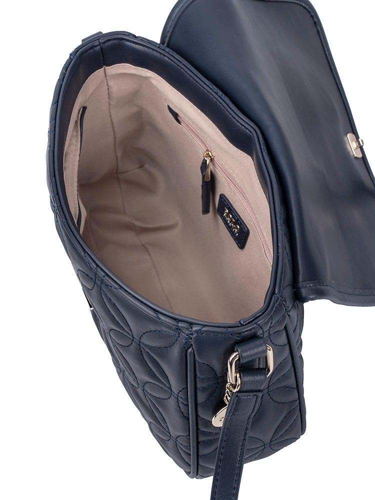 Polo Samarra Navy Flapover Bag