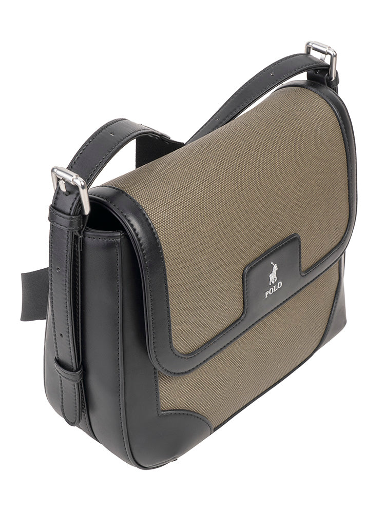 Polo Clifton Flapover/Satchel  Olive