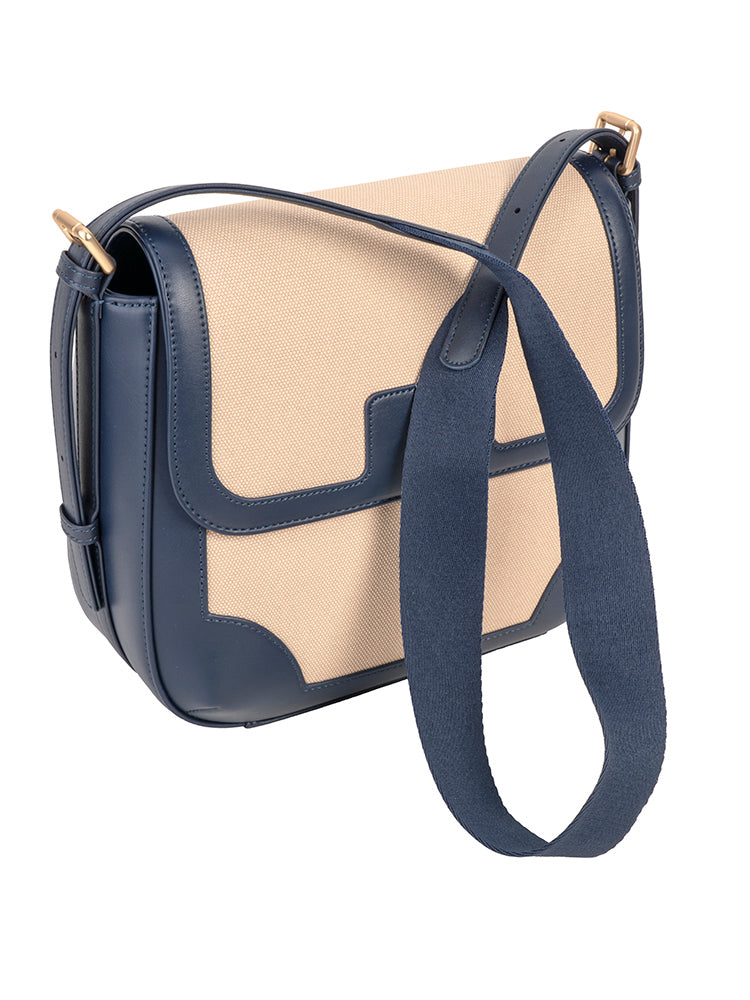 Polo Clifton Flapover/Satchel  Navy
