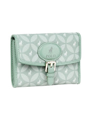 Polo Womens Ported Compact Trifold Purse In Macha