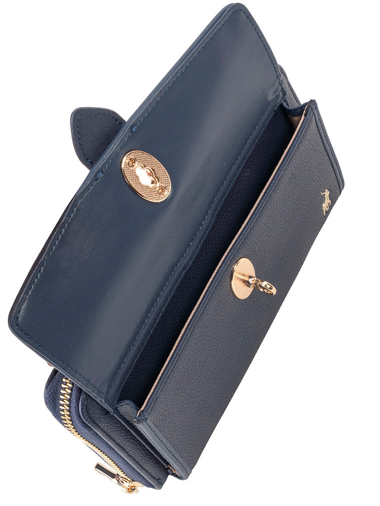 Polo Navy Carlton Small Phone Sling