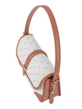 Polo Kelsey Flapover Shouder Bag In Grey
