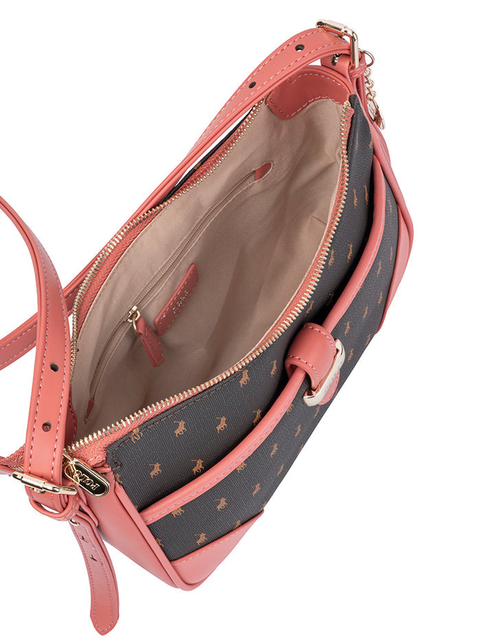 Polo Sling Bag In Brown