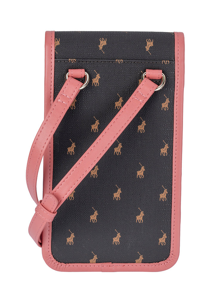 Polo Kelsey Smalls Phone Pouch Sling New Brown