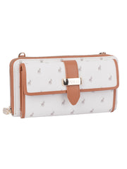 Polo Kelsey Small Phone Sling Purse In Grey