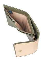 Polo Palma Smalls Medium Trifold Purse Olive