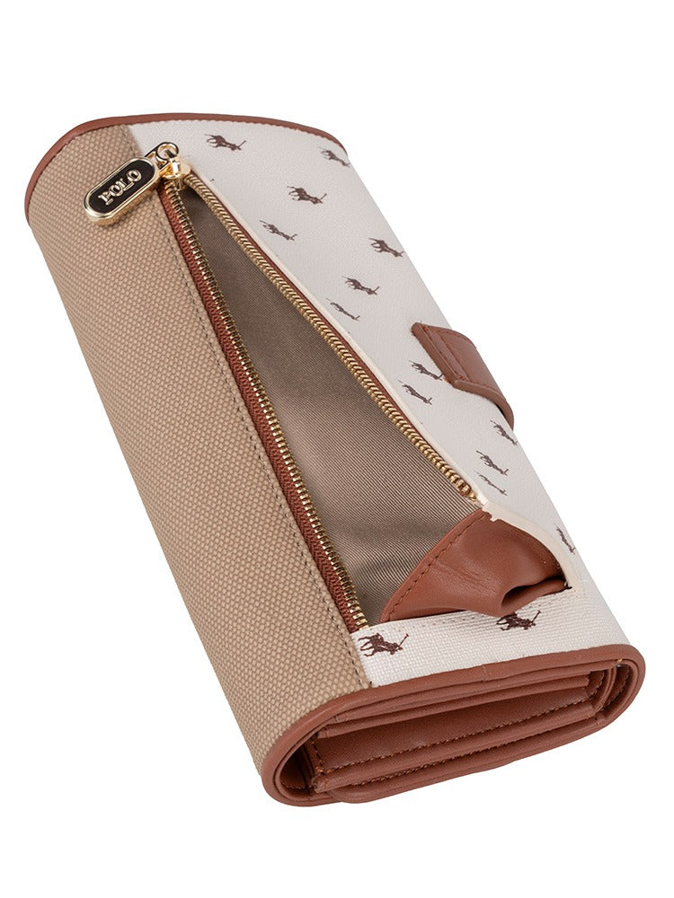Polo Palma Smalls Trifold Purse In Maple
