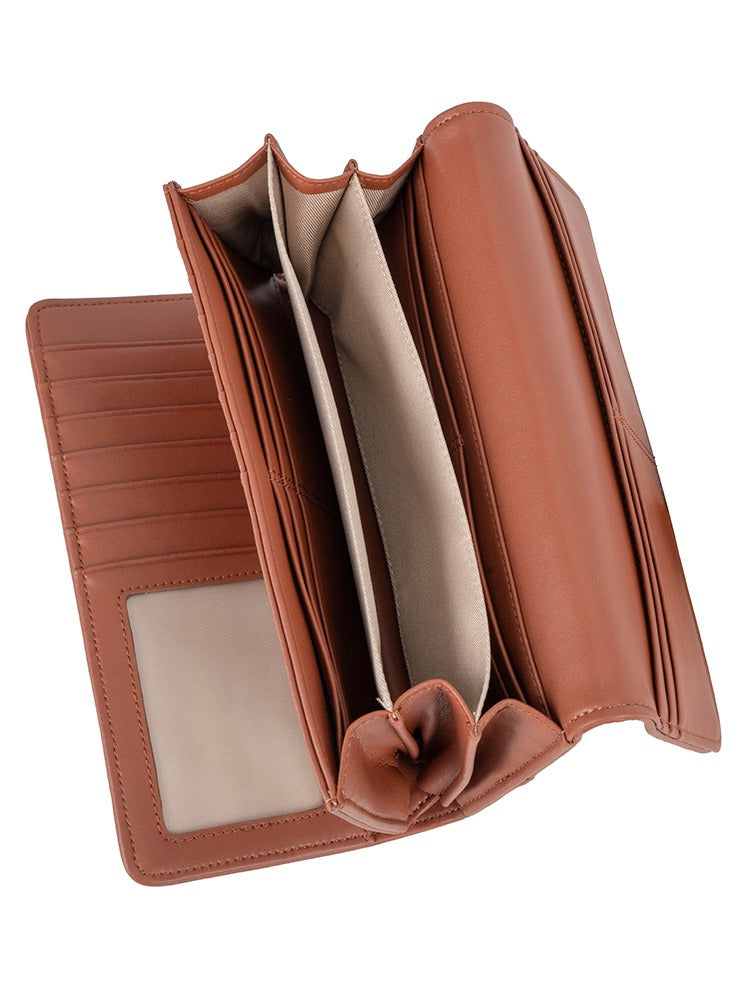 Polo Palma Smalls Trifold Purse In Maple