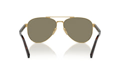 Prada Unisex Sunglasses In Havana & Gold