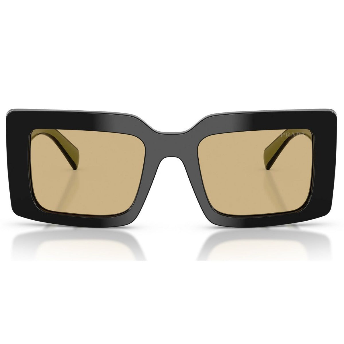 Prada Womens Sunglasses In Black And Green